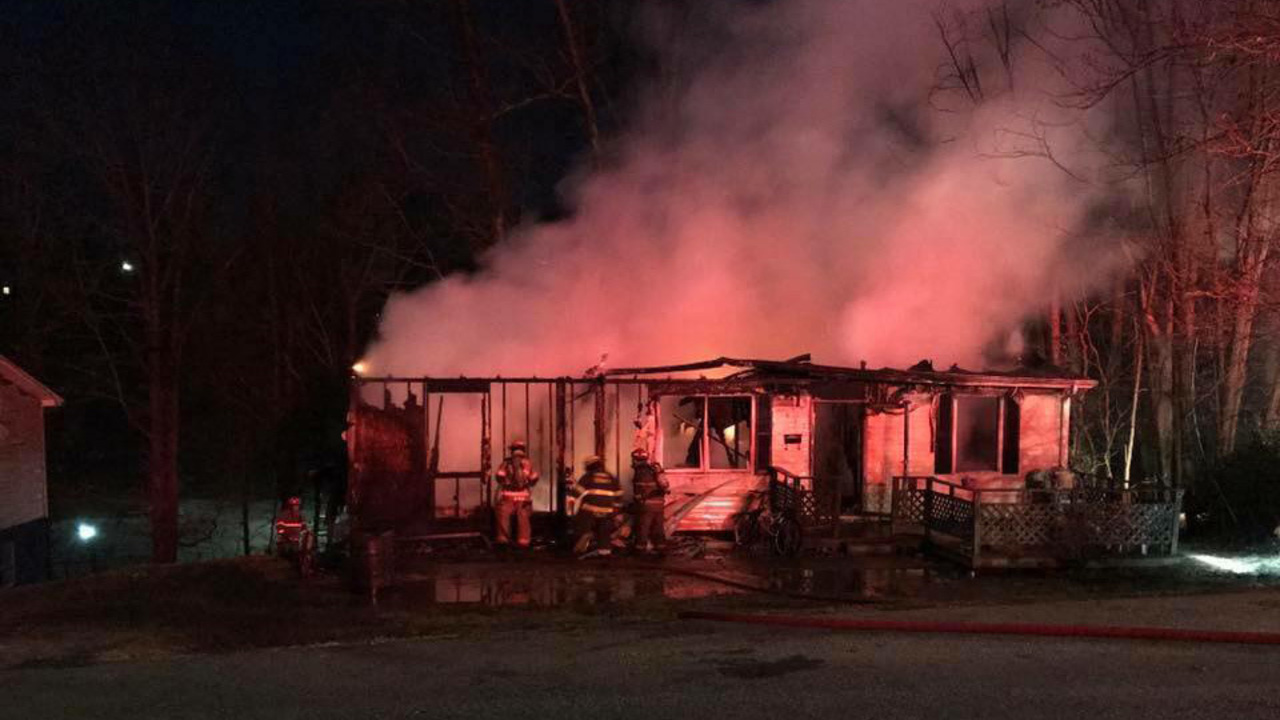 Martinsville home destroyed in latenight fire
